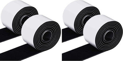 Shappy 2 Pcs Felt Strips with Adhesive Backing Felt Tape Roll Non Slip | 120 x 1 x 0.12 Inch,Linen,Self Adhesive,Cuttable Furniture Pads,for Protecting,Hardwood,Floors,Chairs,Wall
