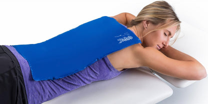 Chattanooga ColPac Reusable Gel Ice Pack Cold Therapy for Knee, Arm, Elbow, Shoulder, Back for Aches, Swelling, Bruises, Sprains, Inflammation (11"x14") - Blue