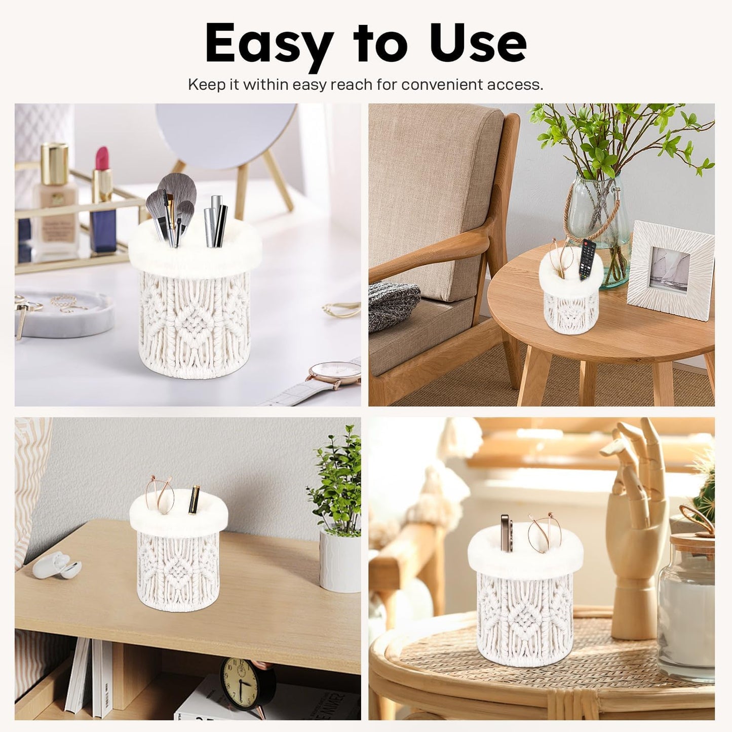 2 in 1 Glasses Holder, Anti-scratch Plush Lined Eyeglass Holder Stand for Nightstand Desk Eye-glass Storage Organizer