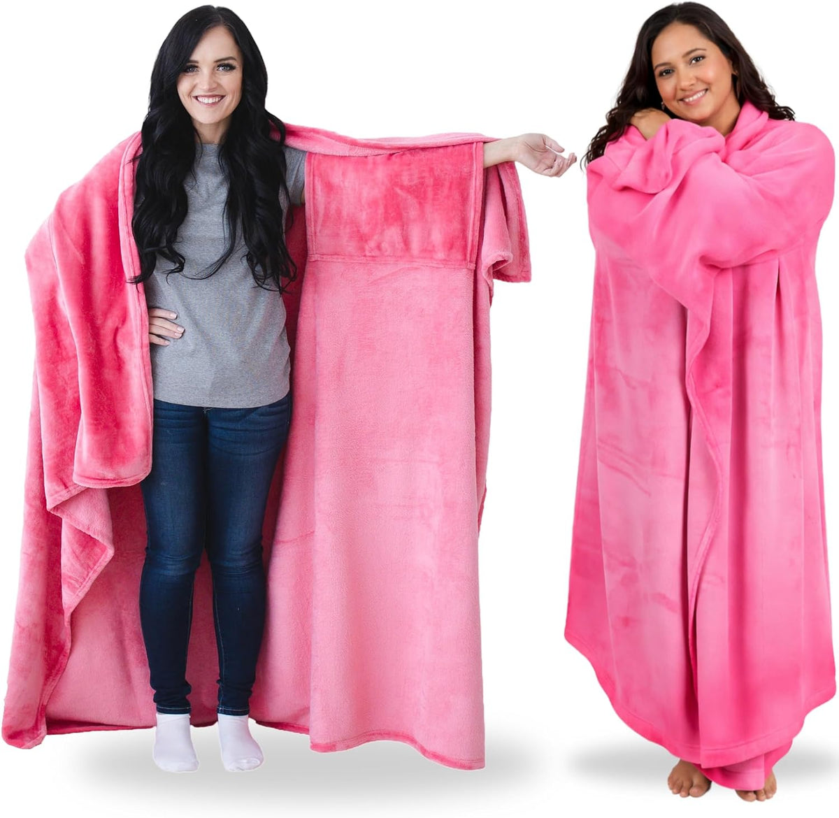 Super Blanky Wearable Blankets for Women & Men, Dorm Room Essentials, Gift for Her, Gifts for Women, Wife Birthday Gift Ideas