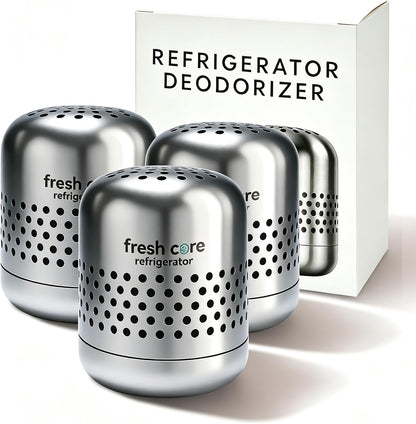 Deodorizer - Lasts up to 10 Years Fridge Deodorizer, Nano-Catalyst Technology, Sus 304 Stainless Steel, Long-Lasting Odor Eliminator for Fridge, Car(1pcs, one size)