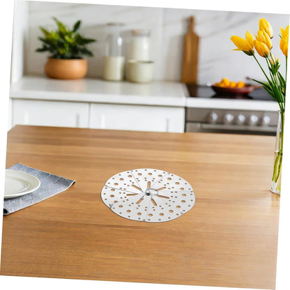 Adjustable Stainless Steel Anti-spill Cover for Pots Multifunctional Overflow Stopper Lid with Steam Vent and Safe Kitchen Accessory to Prevent Boil Over