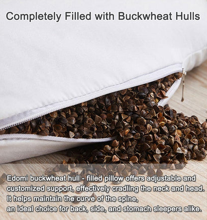 Buckwheat Cervical Neck Roll Pillow,17.7"x5.9" Firm Support Neck Bolster with Washable Cover, Adjustable Hard Cylinder Round Pillow with Buckwheat Hulls, for Office Lunch Breaks Sleeping,Pink