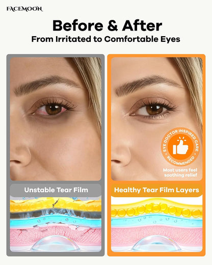 Cordless Heated Eye Mask for Dry, Tired Eyes, Hot Compress with Flaxseed Nose Bridge for Better Blackout & Focused Warmth, Rechargeable Warm 3 Heat Levels, 4 Timers, No Microwave Needed, Pink