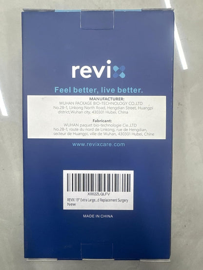 REVIX XL Knee Ice Wrap Around Entire Knee, Gel Ice Pack for Muscle Ache, Cold Pack to Reduce Discomfort and Promote Flexibility, Soft Plush Linings, Purple