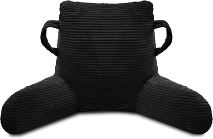 Reading Pillow for Sitting in Bed Adult, Memory Foam, Pockets