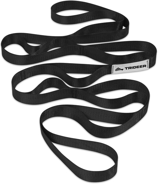 Trideer Stretching Strap with Loops, Yoga Strap, Stretch Bands for Exercise