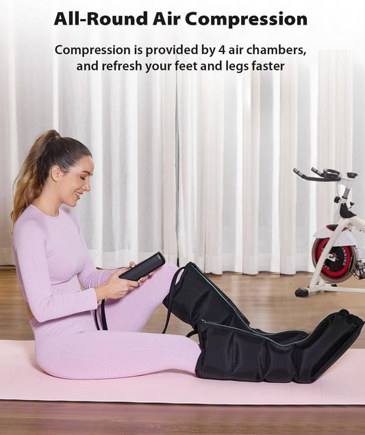 CINCOM Leg Massager for Circulation and Pain Relief, FSA - HSA（Non-Heating）
