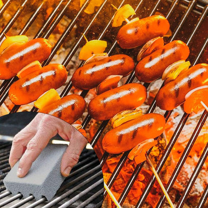 8 Pack Grill Brick Griddle Stone Pumice Cleaning Block | Commercial grade cleaner for oven, stove, BBQ grill, cookers, frying pans, racks and flat tops