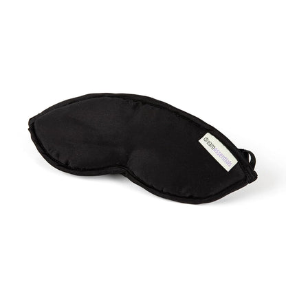 Dream Essentials Natura Organic Cotton Sleep Mask | Twilight Blue | Eye Mask for Sleeping, Light Blocking Soft Sleep Eye Cover with Eco Wool Padding | Made in USA Travel Accessories