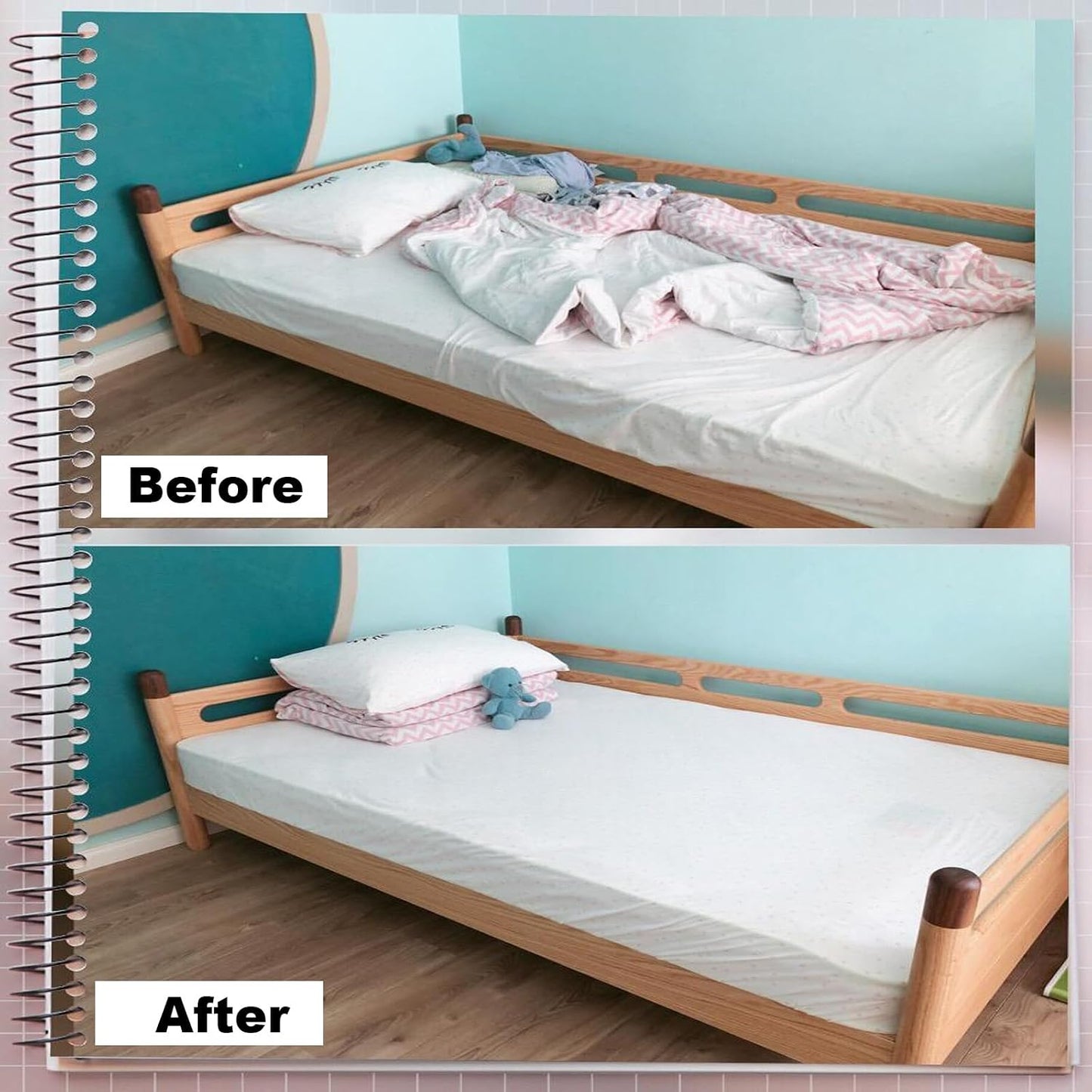 10 pcs Adjustable Bed Sheet Straps,Bed Sheet Clips, Elastic Bed Fitted Sheet Holder from 14 to 47 Inch,Couch/Sofa Cover Straps,Sheet Fastener Suspenders,Fitted Sheet Straps Clips,White