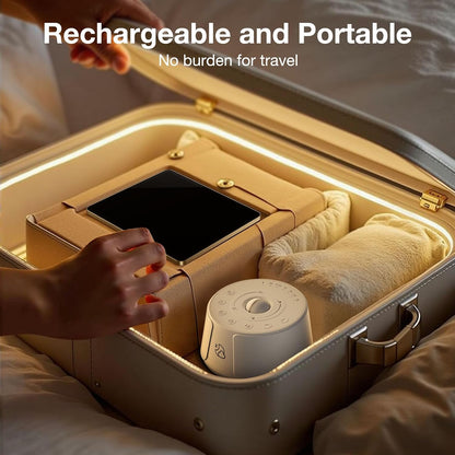 Sound Machine White Noise Machine - 30 Soothing Sounds, 10 Colors Night Light, Rechargeable Battery- Travel Portable Sound Machine for Sleep Baby Adults, Perfect Sleeping Companion