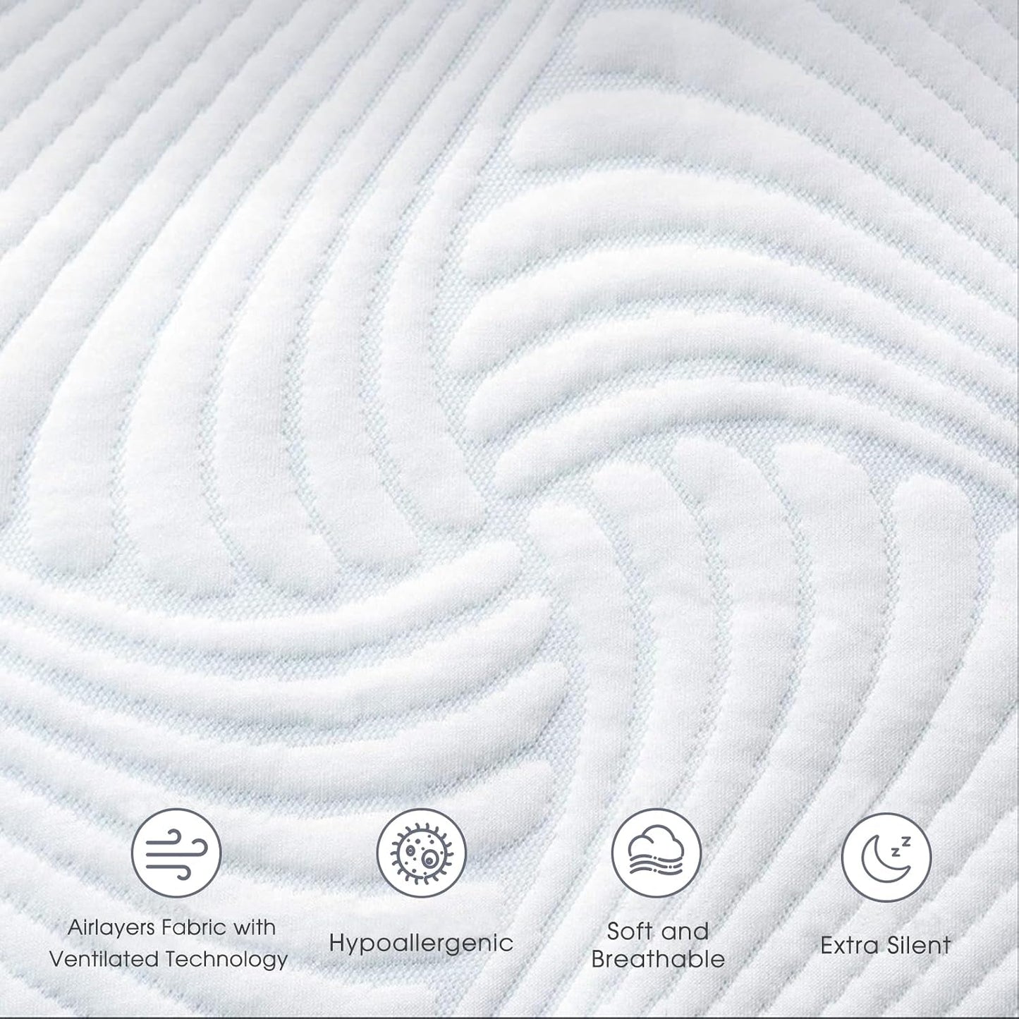 Foot Queen Size Electric Heated Mattress Pad - Foot Warmer for Bed with Memory & Preheat Functions, 12 Heat Settings Single Control for 1-12 Hours Auto Off, Lighted Button