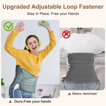 IGXHAVIZ Heating Pad with Adjustable Belt