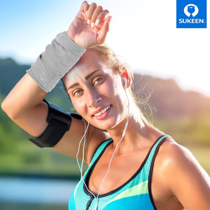Sukeen 4 Pack Cooling Towels (40"x12") for Neck and Face Instant Cooling | Stay Cool in Hot Weather,Versatility,Soft,Breathable,Durability for Sports,Outdoor activities,Summer works in heat