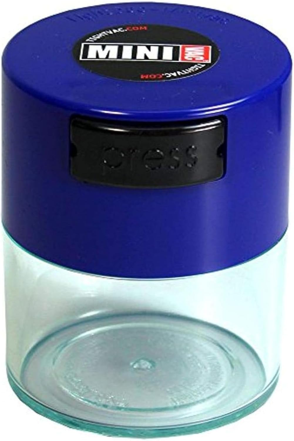 Minivac - 10g to 30 grams Airtight Multi-Use Vacuum Seal Portable Storage Container for Dry Goods, Food, and Herbs - Green Clear