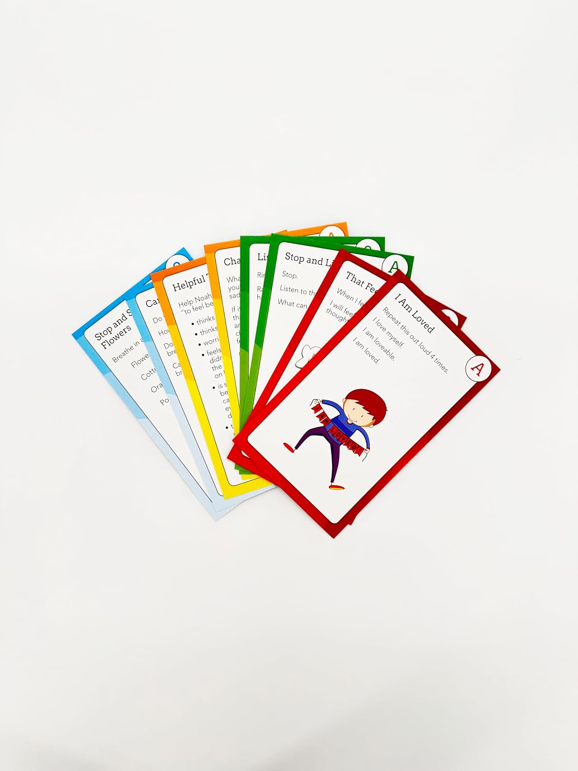 Mindfulness Skills for Kids: Card Deck and 3 Card Games