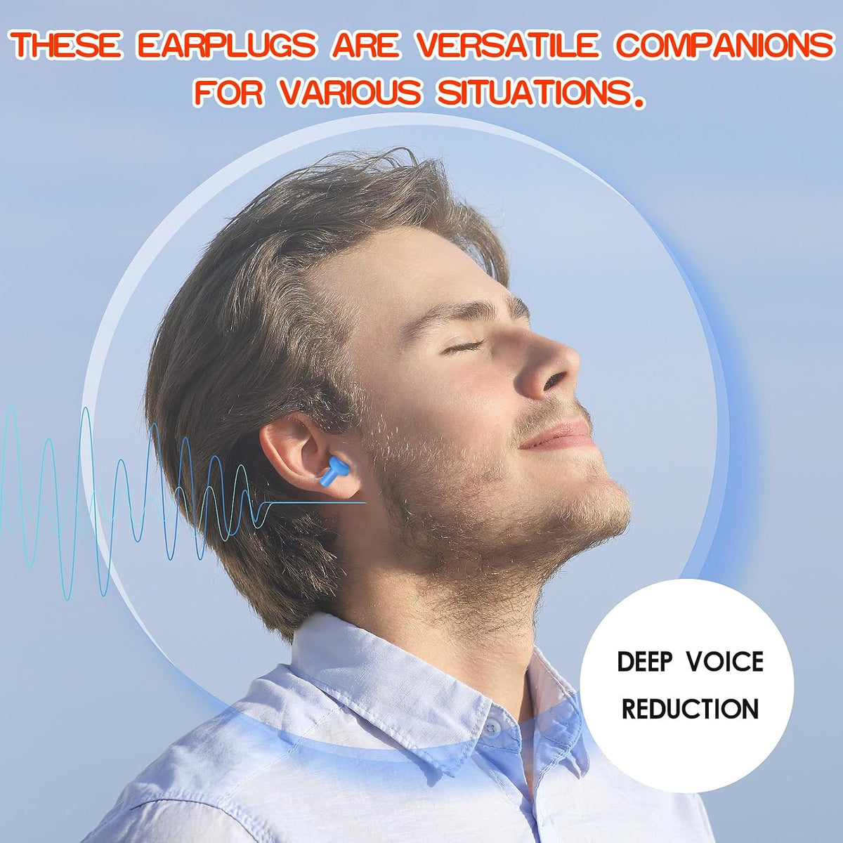 240 Pairs Soft Reusable Silicone Ear Plugs for Sleep and Swimming