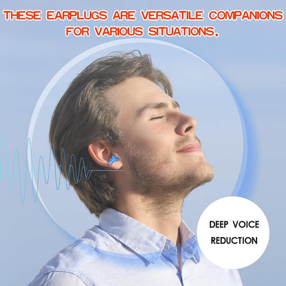 240 Pairs Soft Reusable Silicone Ear Plugs for Sleep and Swimming