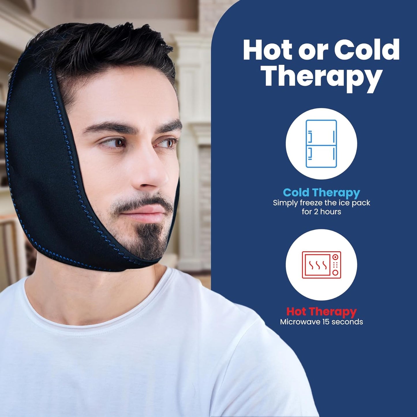 Fittest Pro Ankle Ice Pack Wrap for Swelling, Ice Pack for Injuires Reusable Cold Pack Wrap Hot Cold Therapy Ankle Ice Wrap for Sprained Ankles, Achilles Tendonitis