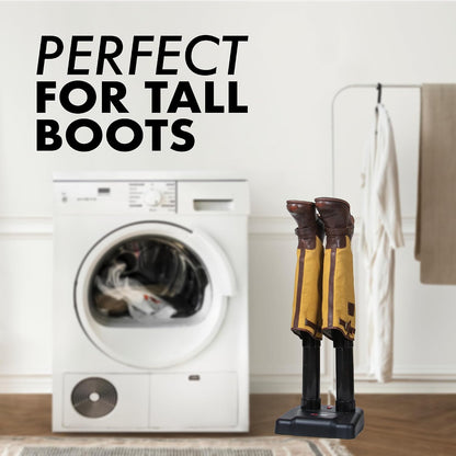 JobSite Tall Boots Dryer - Silent Boot Dryer for Knee High Boots - Fanless Convection Dry - Helps Reduce Odor