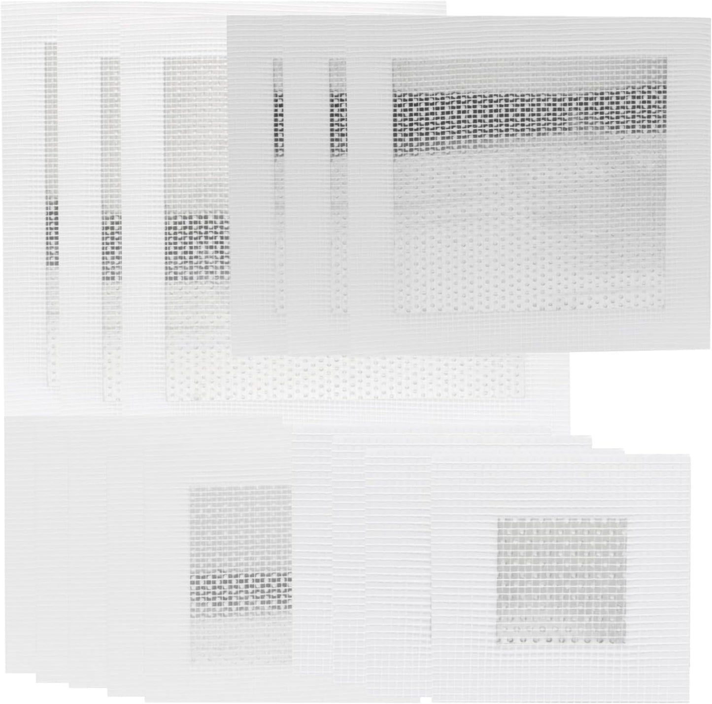 Zorfeter 14 Pack Wall Patch Kit, Multiple Sizes 2/4/6/8 Inch | Aluminum Drywall Repair Patch, Quick & Easy Dry Wall Hole Repair, For Damaged Walls and Ceilings/Homeowners