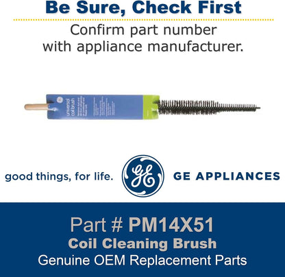 GE Appliances PM14X51 Genuine OEM Coil Cleaning Brush for Refrigerators
