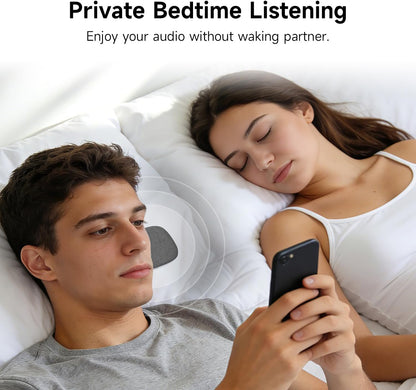 TAZATA Bluetooth Pillow Speaker for Sleeping, Blue | Under Pillow Sleep Speaker, 100 White Noise Sounds (Pink/Brown Noise), Auto-Off Timer, Side Sleeper Friendly