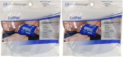 Chattanooga ColPac Reusable Gel Ice Pack Cold Therapy for Knee, Arm, Elbow, Shoulder, Back for Aches, Swelling, Bruises, Sprains, Inflammation (11"x14") - Blue