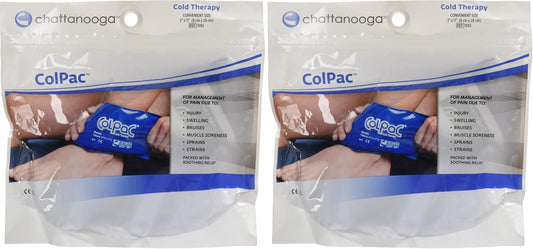 Chattanooga ColPac Reusable Gel Ice Pack Cold Therapy for Knee, Arm, Elbow, Shoulder, Back for Aches, Swelling, Bruises, Sprains, Inflammation (11"x14") - Blue