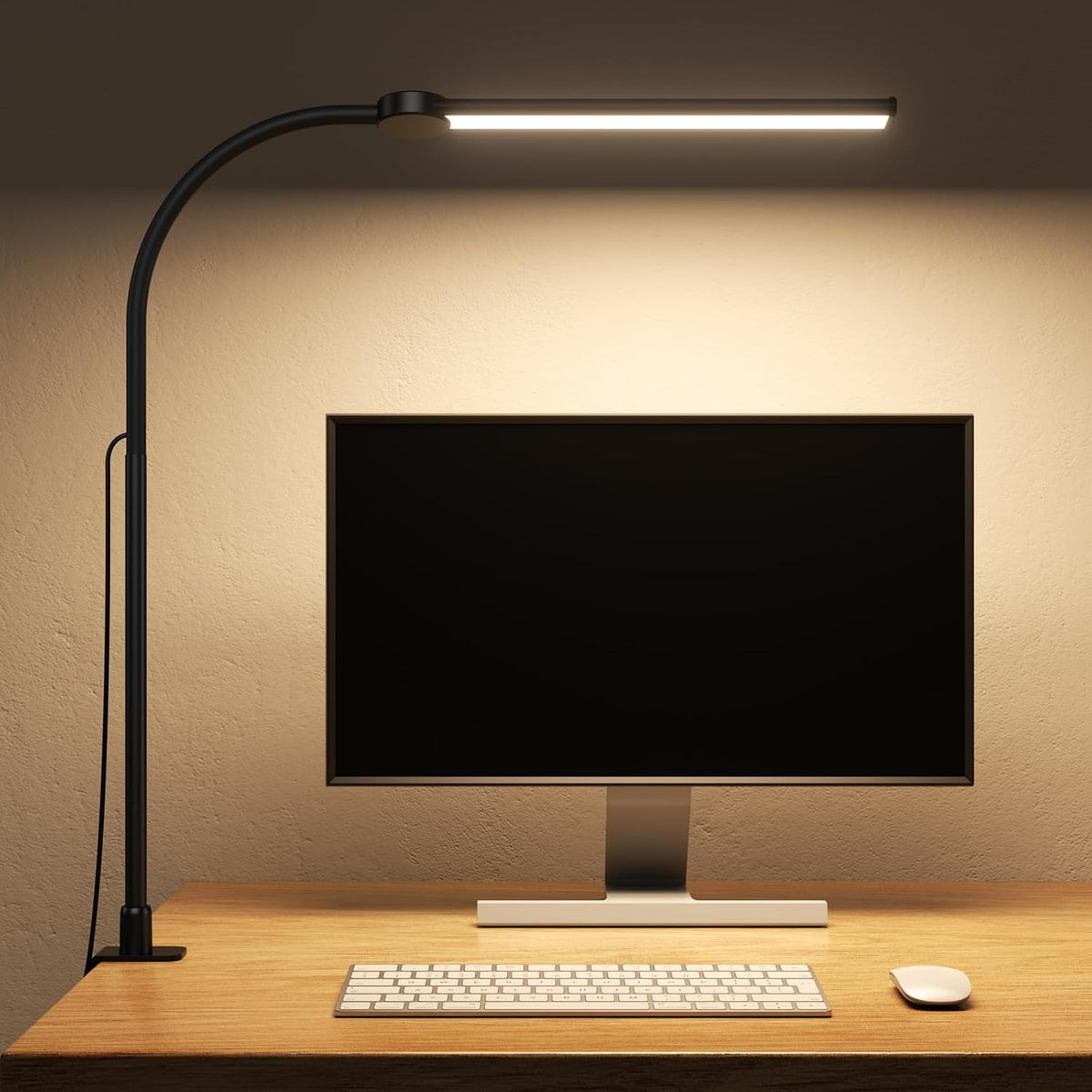 LED Neck Reading Light, Bendable Rechargeable Book Light 110-hr Lasting
