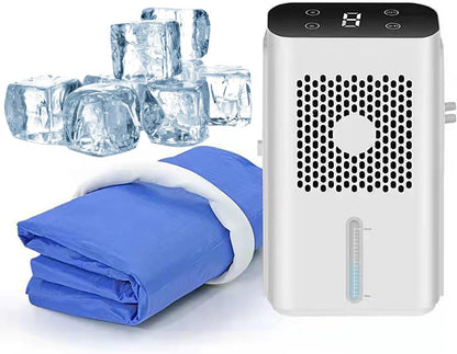 Water Cooled Mattress Pad, 12V 8W Cooling Pad Bed System for Hot Sleepers and Night Sweats (1.6×1.4m)