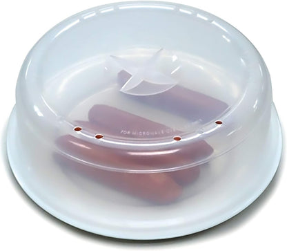 Norpro 10" Vented Microwave Plate Cover, Food Dome