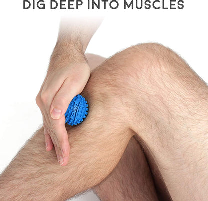 Body Back Wooden Foot Roller & Foot Star® Massage Ball Bundle for Foot Pain | FSA Eligible Foot Roller & Massage Ball For Trigger Point Therapy, Full Body Massage Tool For Plantar Fasciitis, & Relaxation