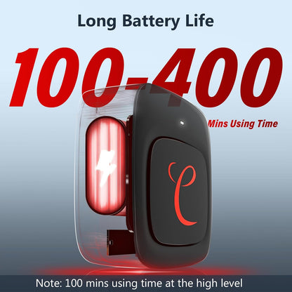 Comfytemp Cordless Red Light Therapy for Neck Shoulder, 19W, 660nm & 850nm | Wearable Flexible Near Infrared Light Wrap for Body, Wireless Portable Light Cape for Upper Back Muscle, Home Office Use