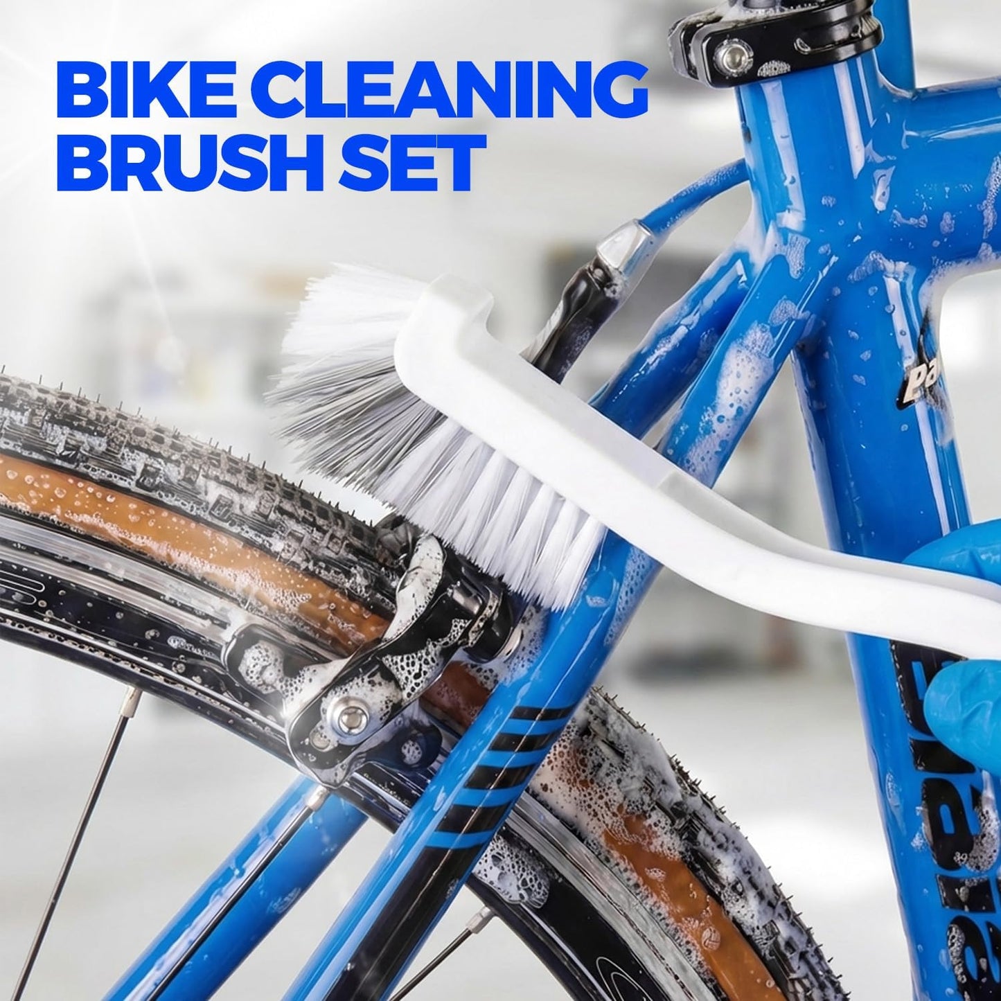 Holikme 7 Pack Cleaning Brush Scrub Brush Kitchen Brush for Floor,Green | Deep Cleaning Brush Set, Scrub Pads with Scraper Tip for Pool Walls, Bathroom, Grout, Floor, Bike, Tub, Shower