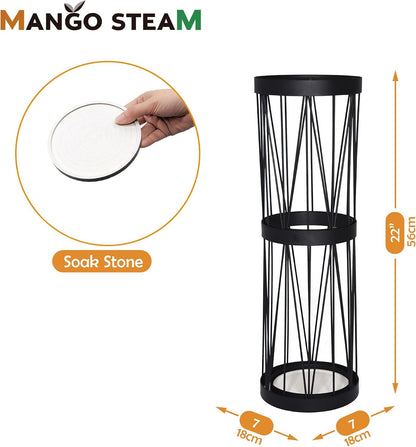 Mango Steam Pluvian Soakstone Umbrella Holder (Tall, Gold)