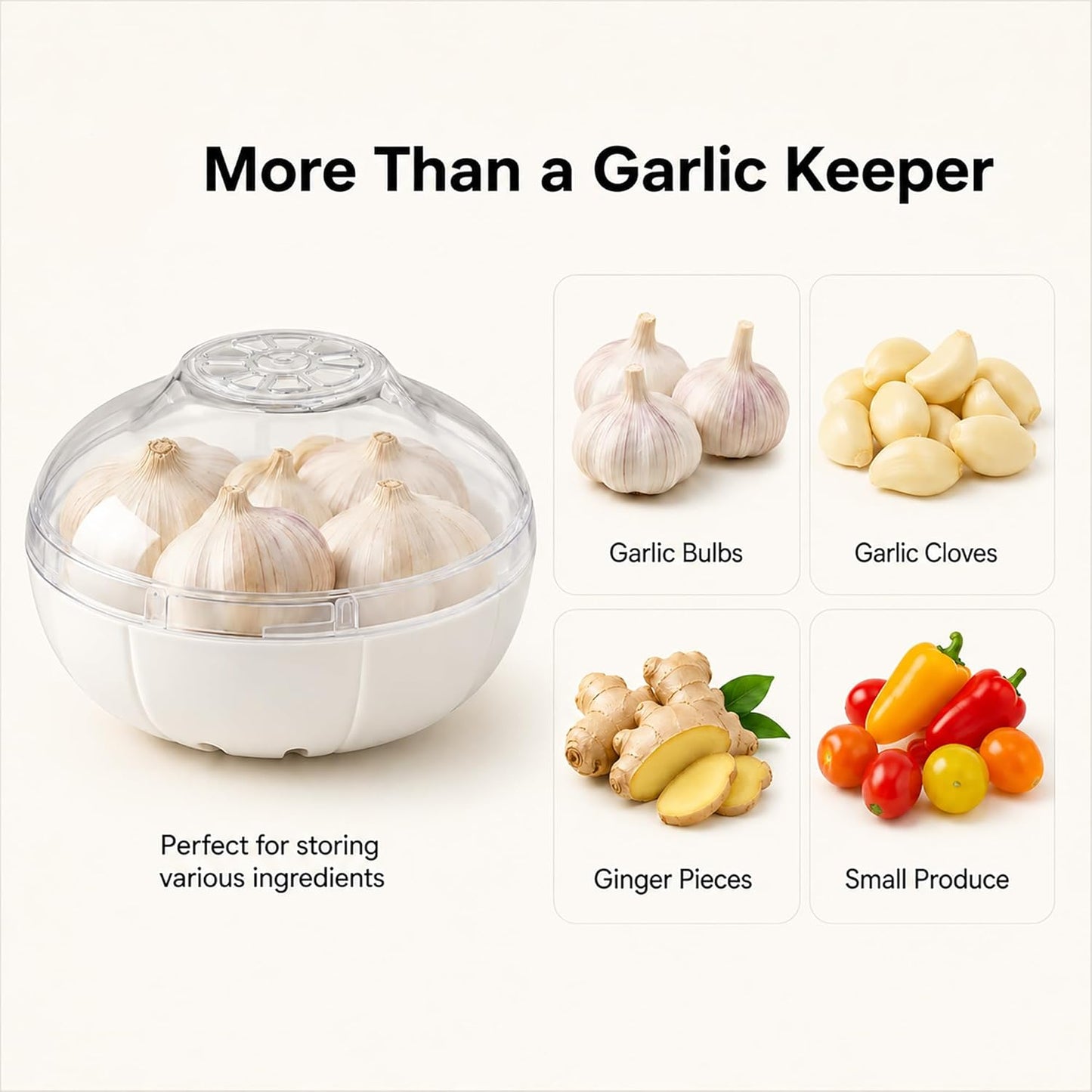 Avocado Keeper Saver Avocado Storage Containers With Lid | Onion Avocado Tomato Saver Fruit vegetable Holder Storage (Avocado Holder)