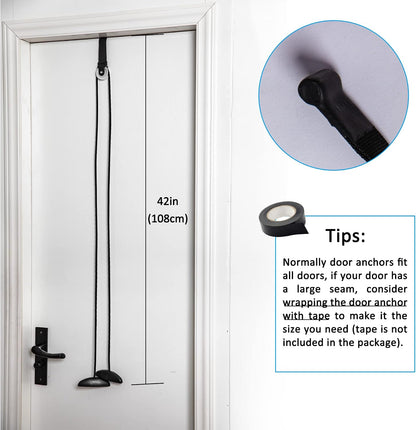 Shoulder Pulley Over The Door Physical Therapy System | Over-the-door exercise pulley designed for shoulder physical therapy exercises.