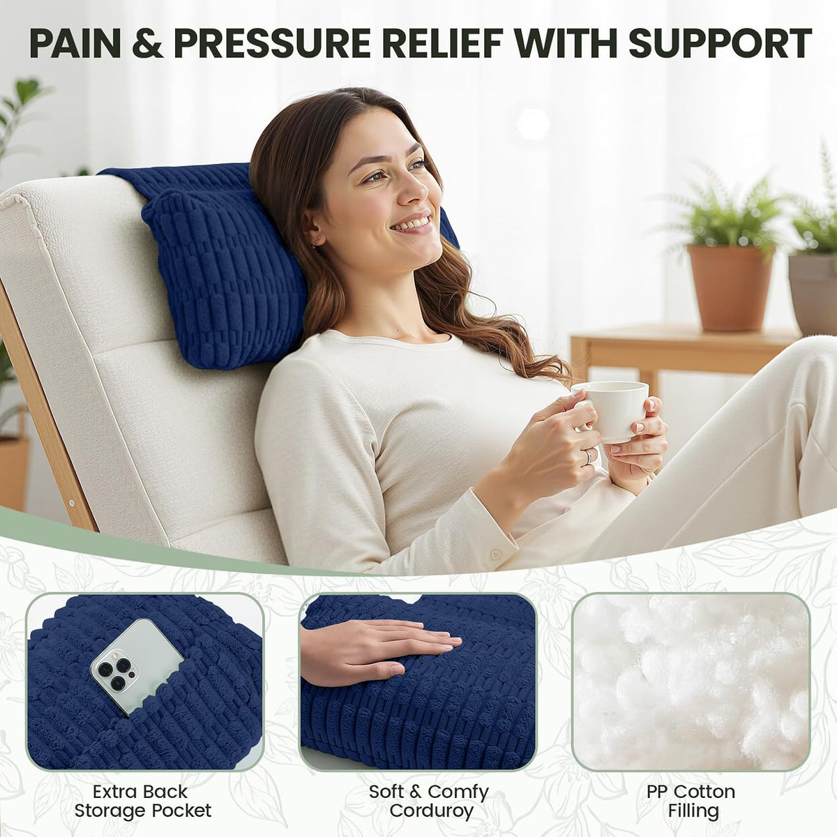 Recliner Pillow, Adjustable Neck Pillow for Recliner
