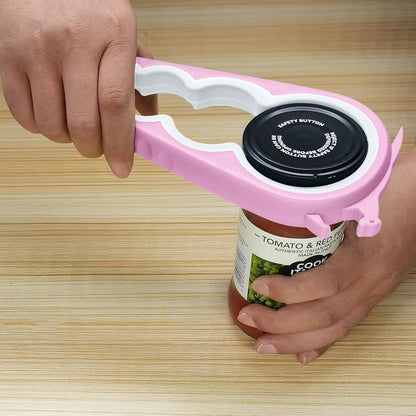 Otstar Jar Opener & Bottle Opener for Weak Hands, Seniors with Arthritis, | Adjustable Lid Opener Effortlessly Opens Jars, Bottles & Pop-Top Cans, Great for Senior Parents, Grandparents, or Loved Ones