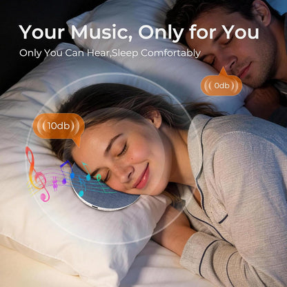 2026 Pillow Speaker,Bluetooth Pillow Speakers for Sleeping, | Ultra-ThiUnder Pillow Speakers with White Noise Timer,Flat Under Pillow Speaker for Side Sleeper,Wireless Sleep Aid for Adult