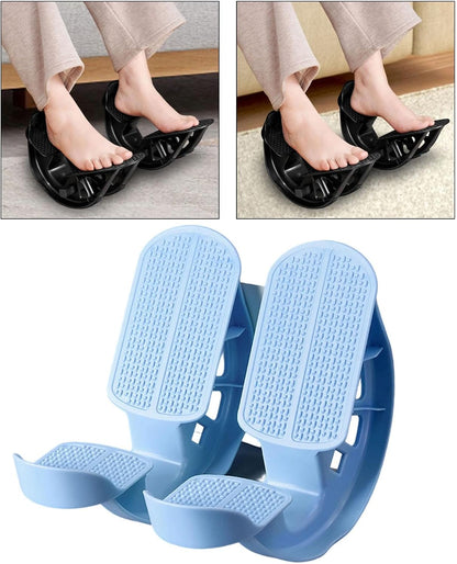 SM SunniMix 2 Pieces Foot Stretcher Rocker Calf Stretcher Ankle Stretcher Foot Rocker Board PP Material Non Slip Stable Design Suitable for, Blue