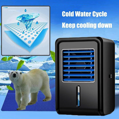 1.6 * 0.7/1.4M Bed Cooling System for Night Sweats with 4 Speed Air Cooler Fan,Water Bed Cooler Ideal for Hot Sleepers (1.6 * 0.7M)