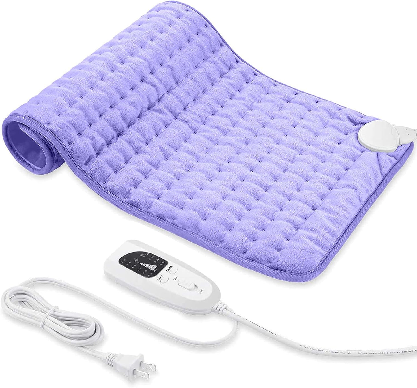 Electric Heating pad for Back Neck Shoulder Knee Arms Legs- Electric Heat Pads with 6 Heat Settings & Auto Shut Off Heat Heating Pad for Birthday Mother Father Girl Men Women