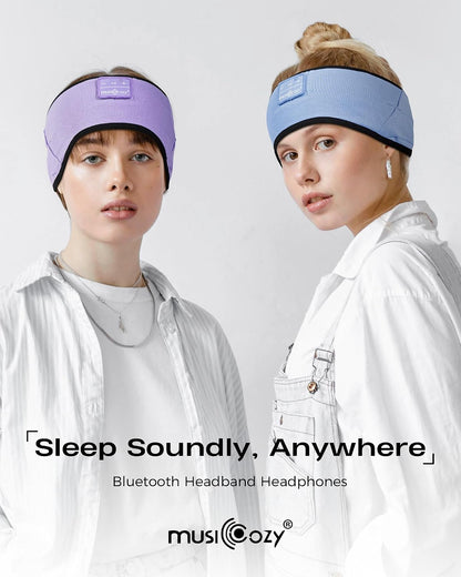 MUSICOZY Sleep Headband Headphone Soft Bluetooth Headphones for Sleeping