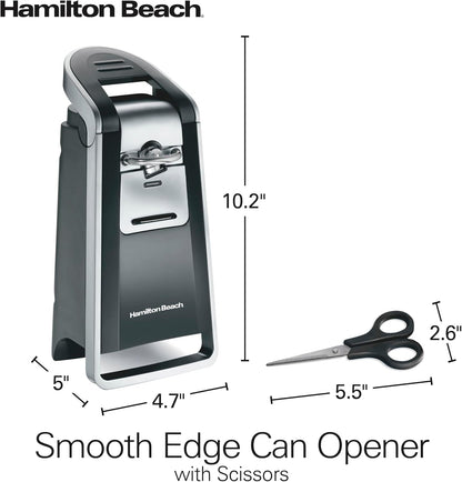 Hamilton Beach Smooth Touch Electric Can Opener With Easy Push Down Lever