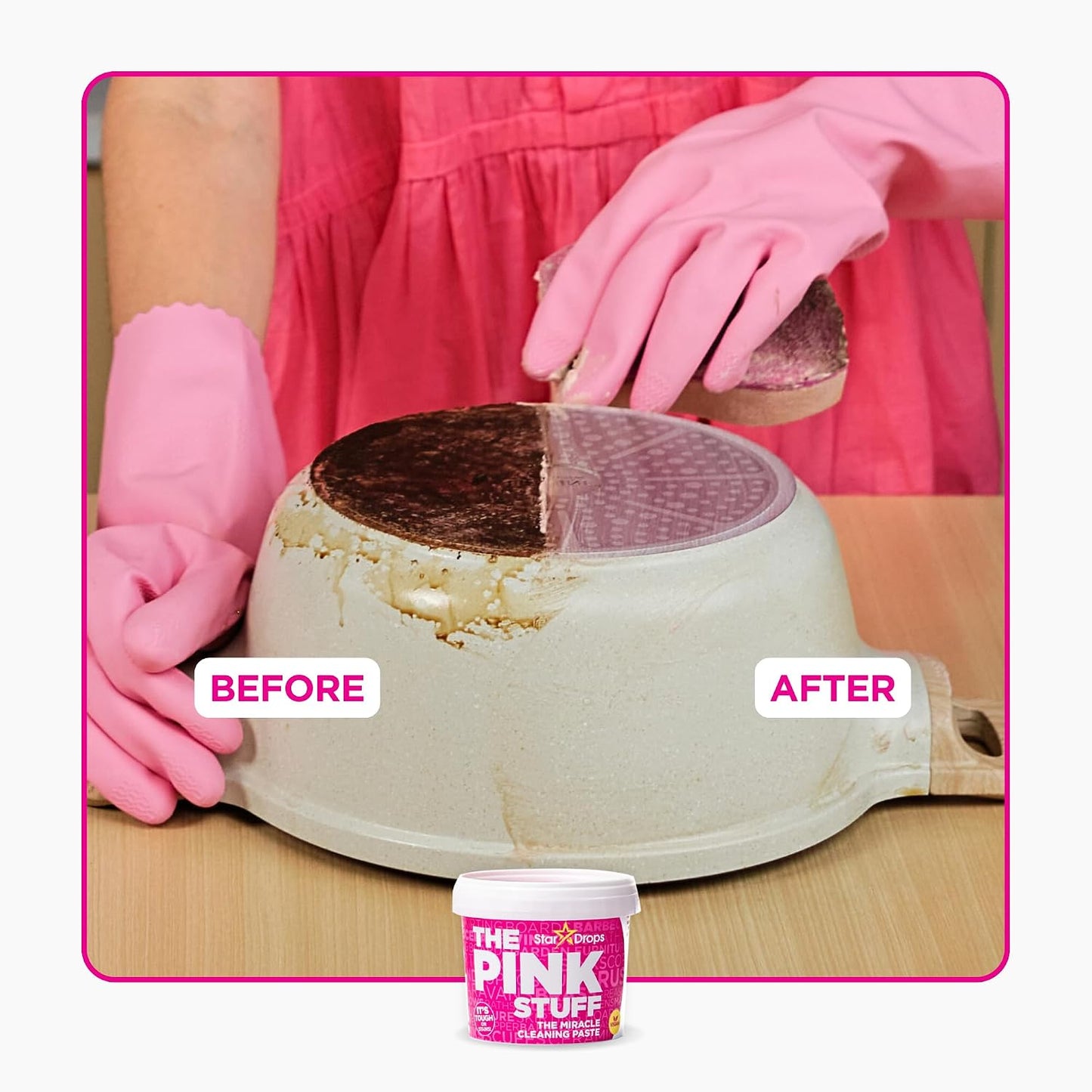 Stardrops The Pink Stuff Miracle Cleaning Paste, 17.6 Oz