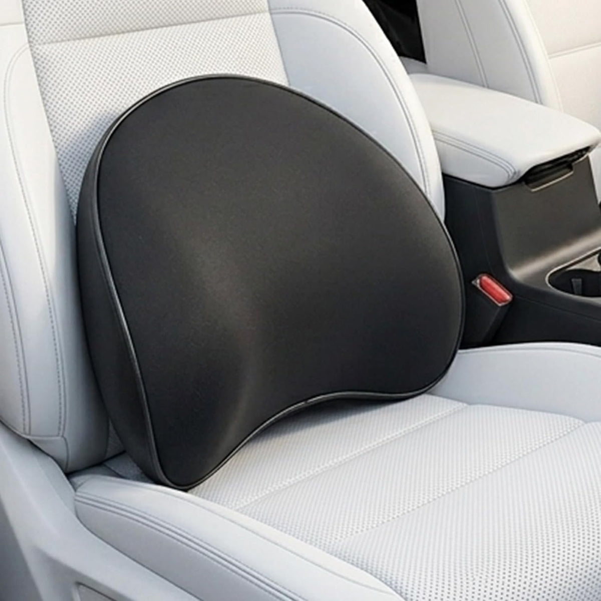 Super Cozy Lumbar Support Pillow for Car/Office Chair, 100% Memory Foam