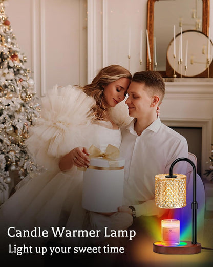 Candle Warmer Lamp with Timer Dimmer Adjustable Height for New Home Decor, Birthday Gifts for Women,Candle Warmer for Women Mom Christmas Mother's Day Gfit